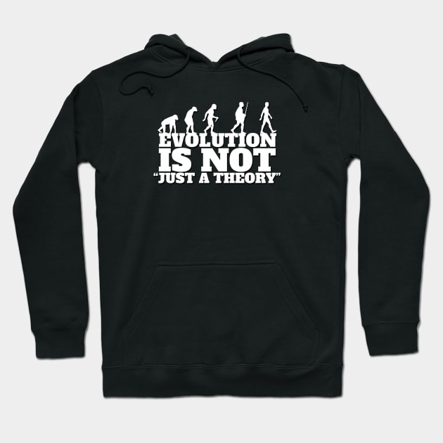 Evolution is not "just a theory" Hoodie by NerdShizzle